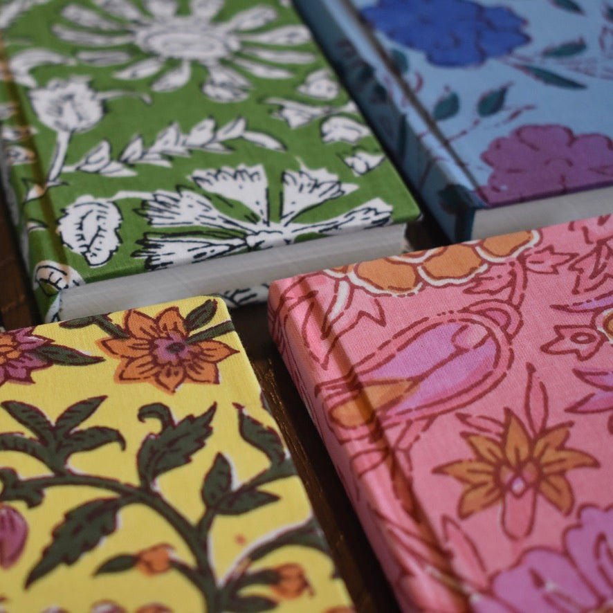Mini Block Print Journal - 3" x 5"