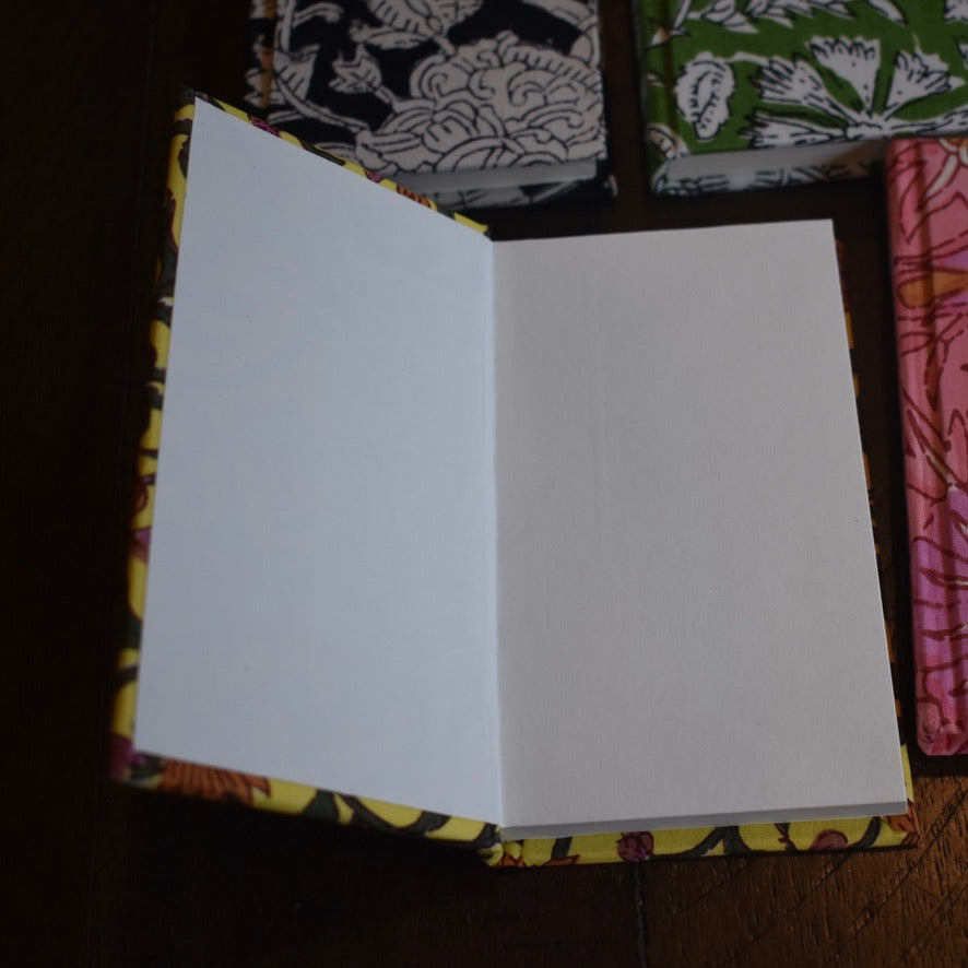 Mini Block Print Journal - 3" x 5"