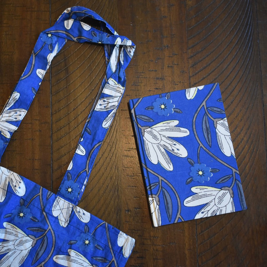 Block Print Market Tote Bag