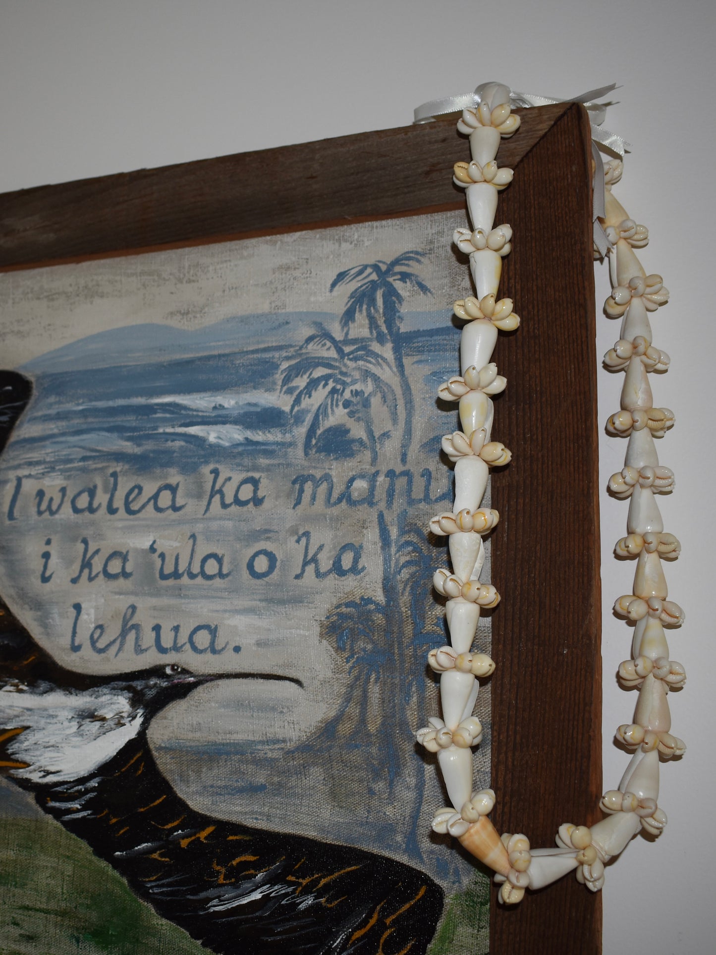 Cream Cone Shell + Cowrie Shell Lei