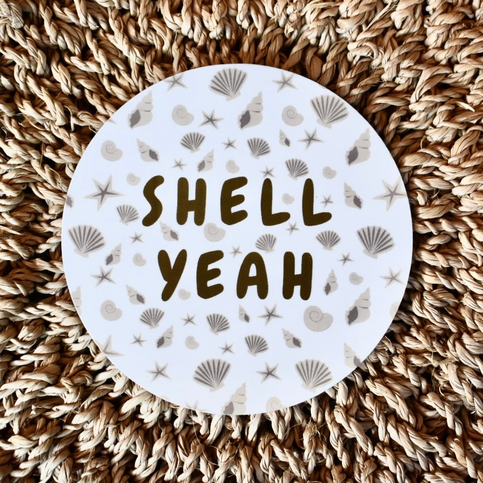 Shell Yeah Sticker