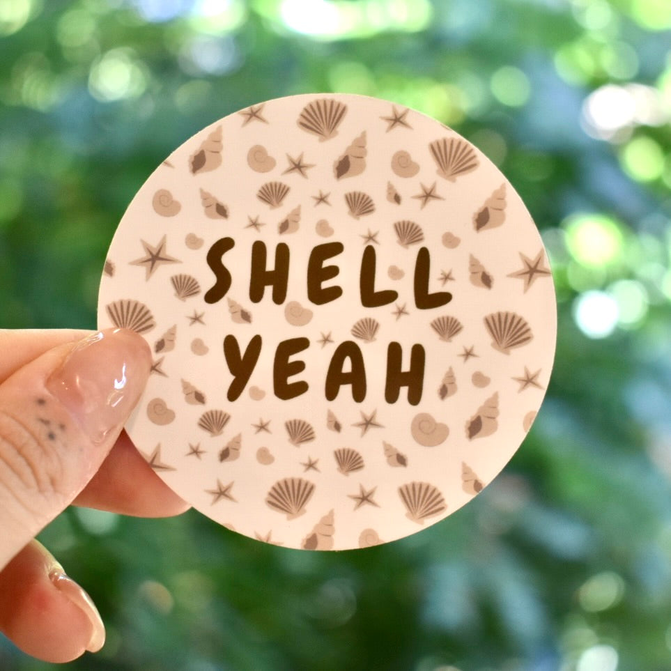 Shell Yeah Sticker