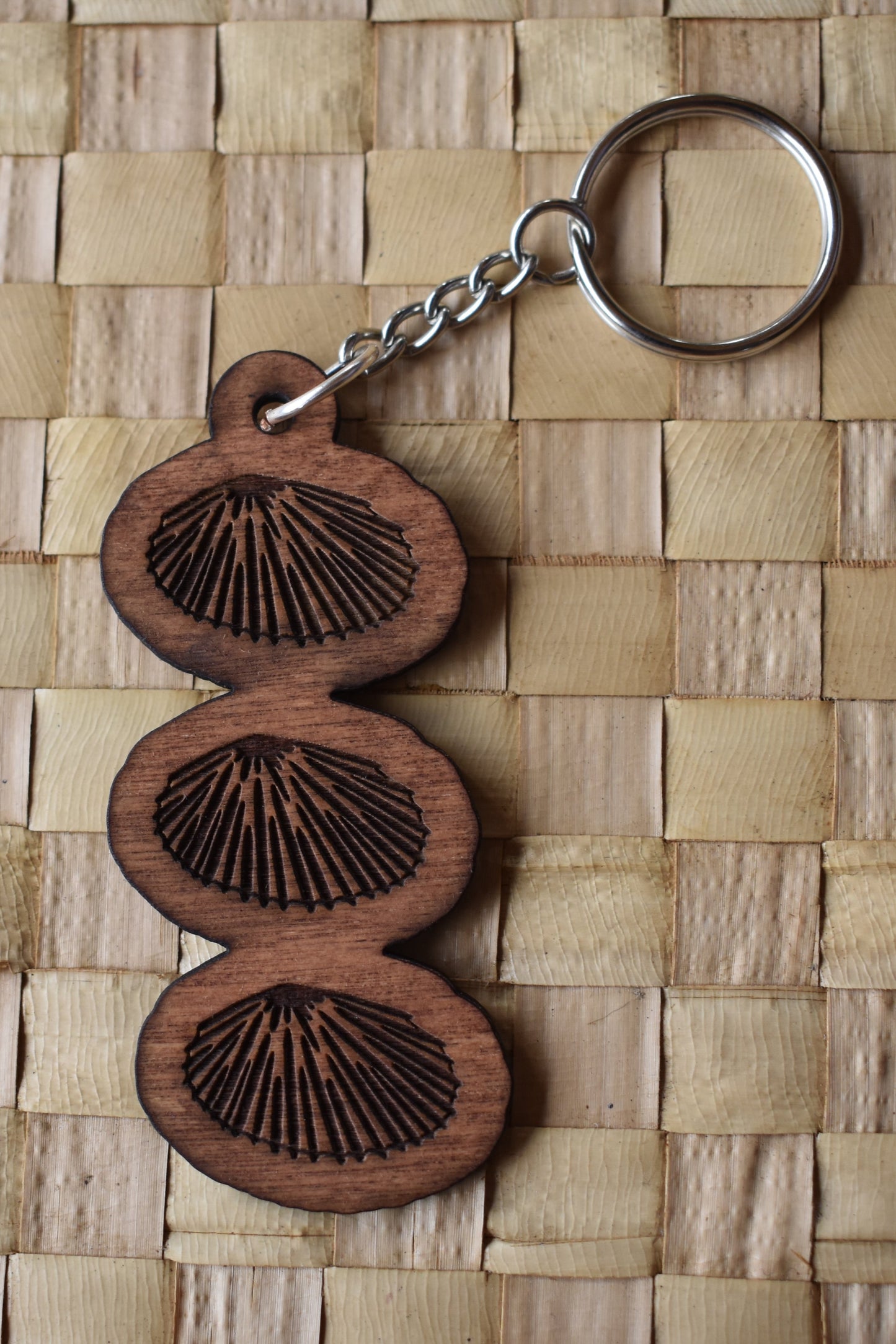 Handmade Wooden Engraved Keychain