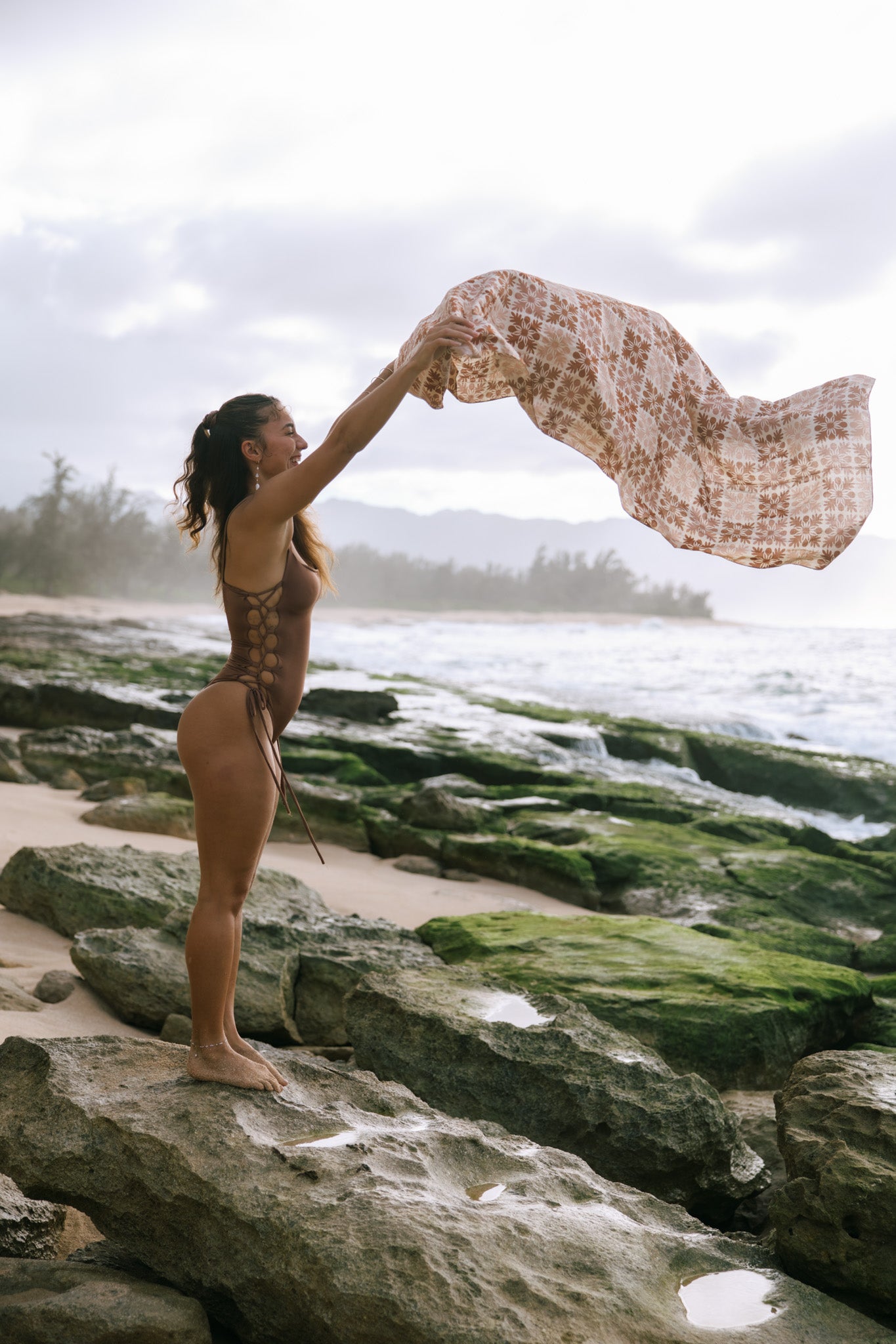 Mākuʻe Quilt Pareo