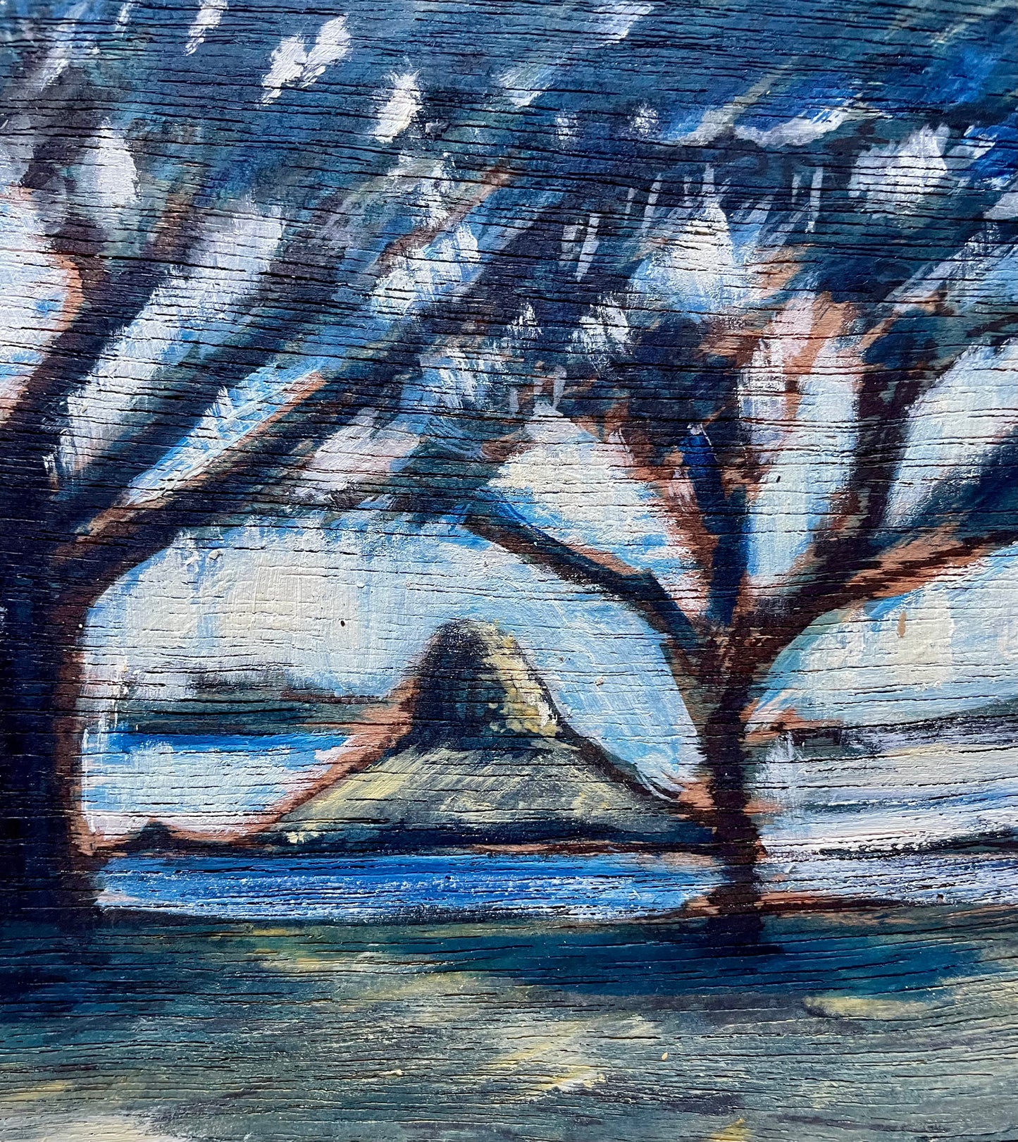 "Mokoliʻi Island" ORIGINAL Art by Keale Comstock