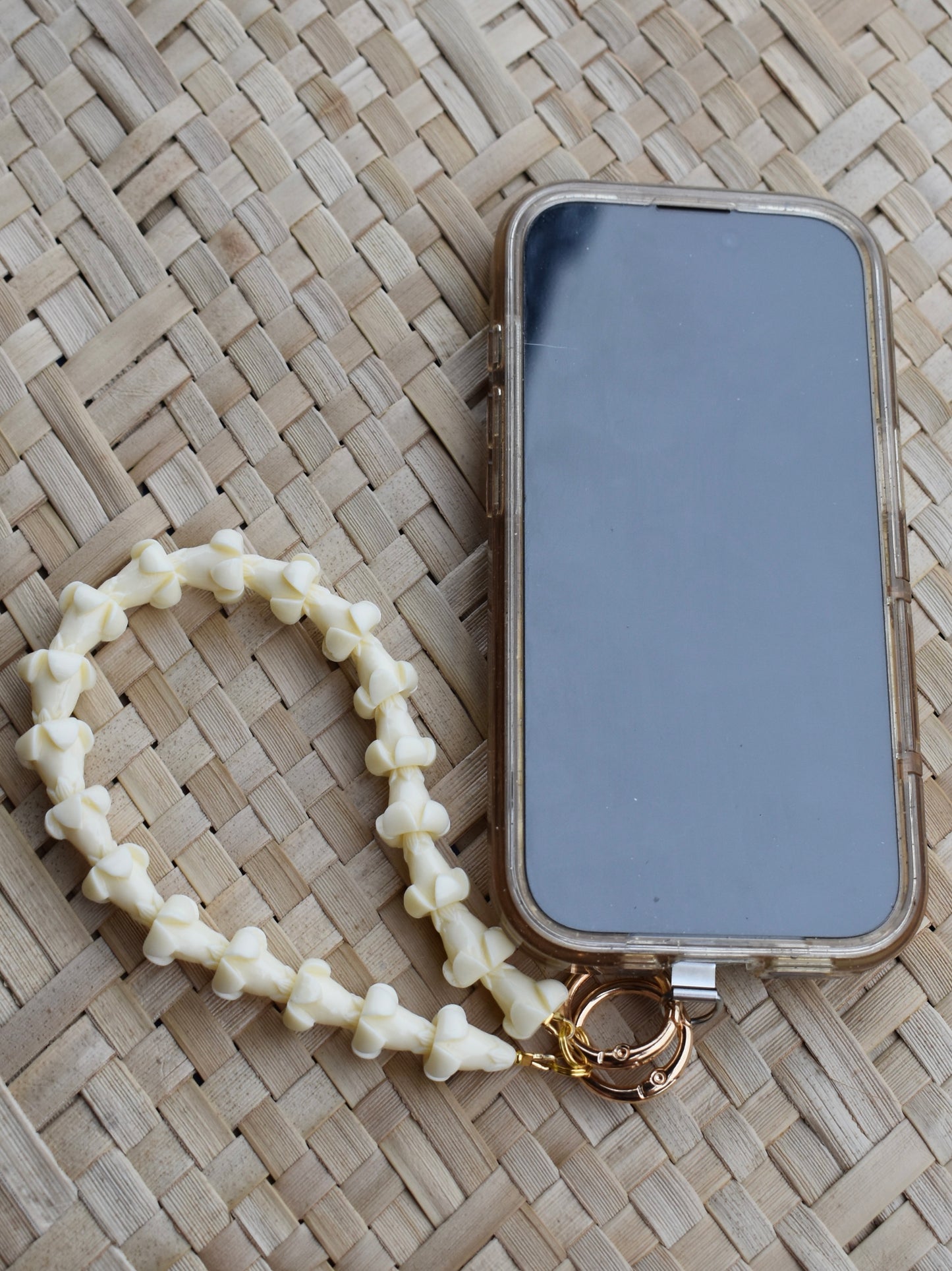 Phone Wristlet/Bag Lei - Puakenikeni