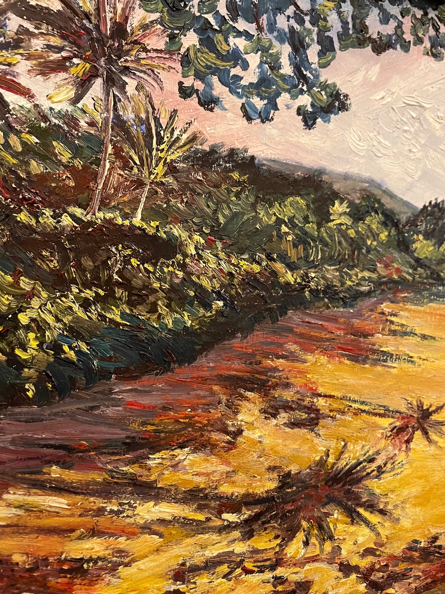 "Palm Shadow" Print - Art by Keale Comstock