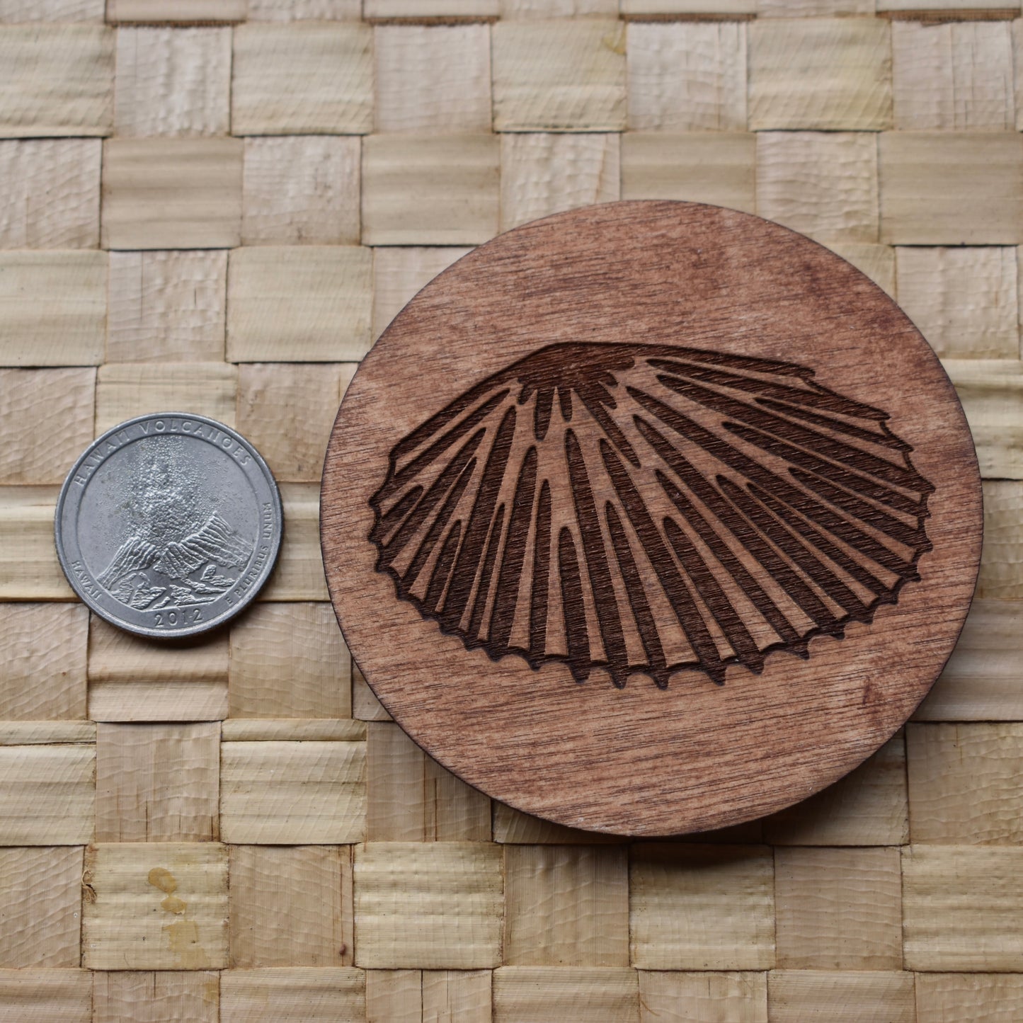 Handmade Wooden Engraved Magnets