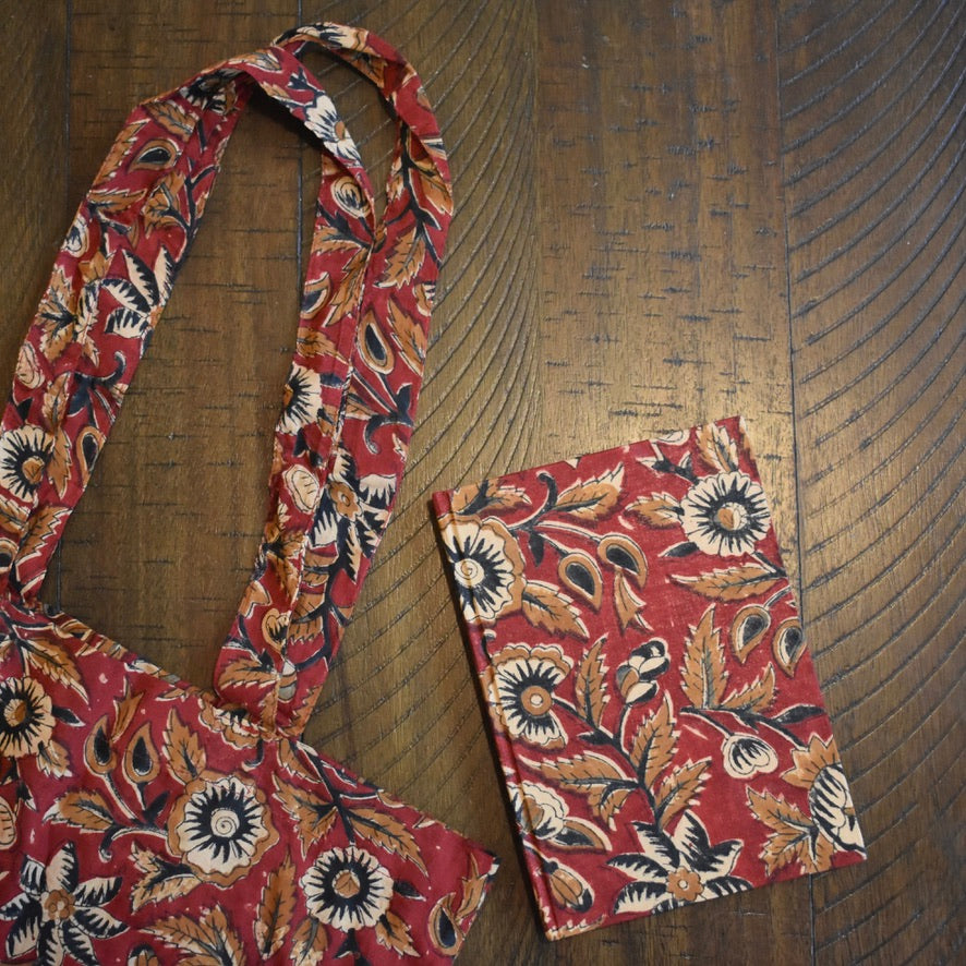 Block Print Market Tote Bag