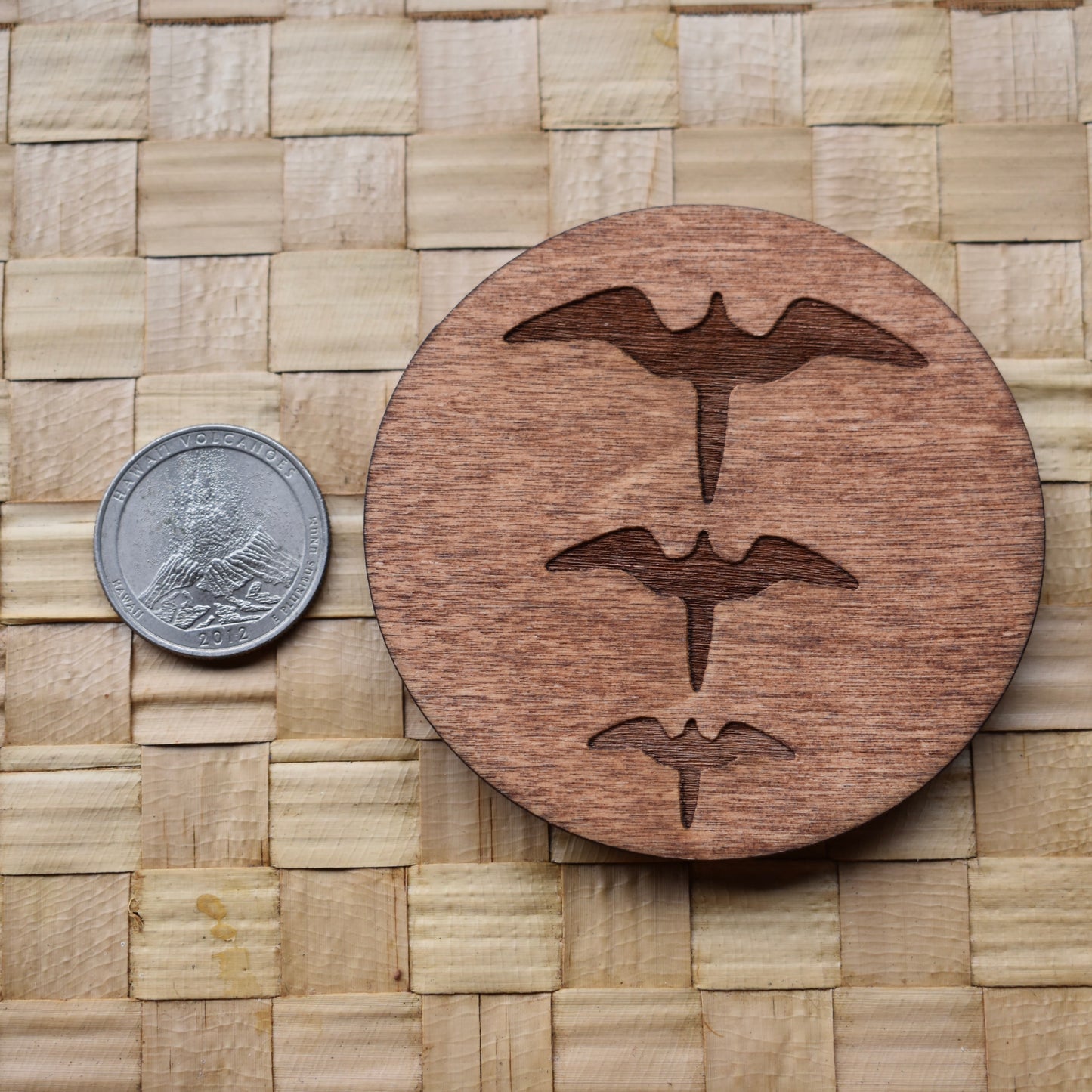 Handmade Wooden Engraved Magnets