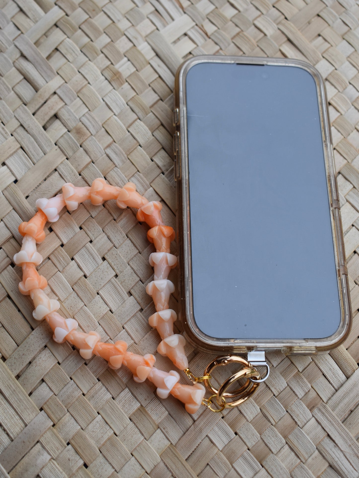 Phone Wristlet/Bag Lei - Puakenikeni