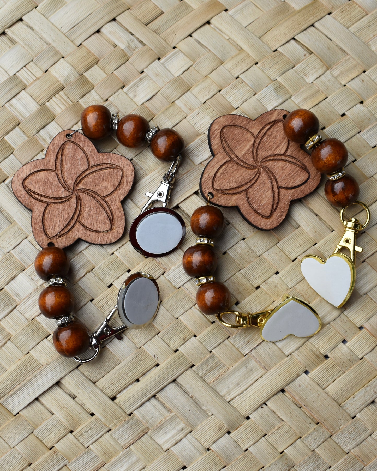 Handmade Wood Engraved Phone Strap