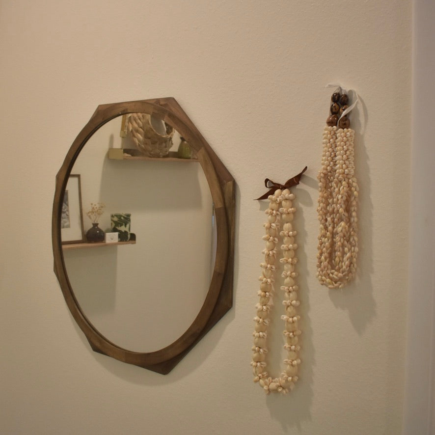 Layered Chunky Cowrie + Kukui Nut Lei