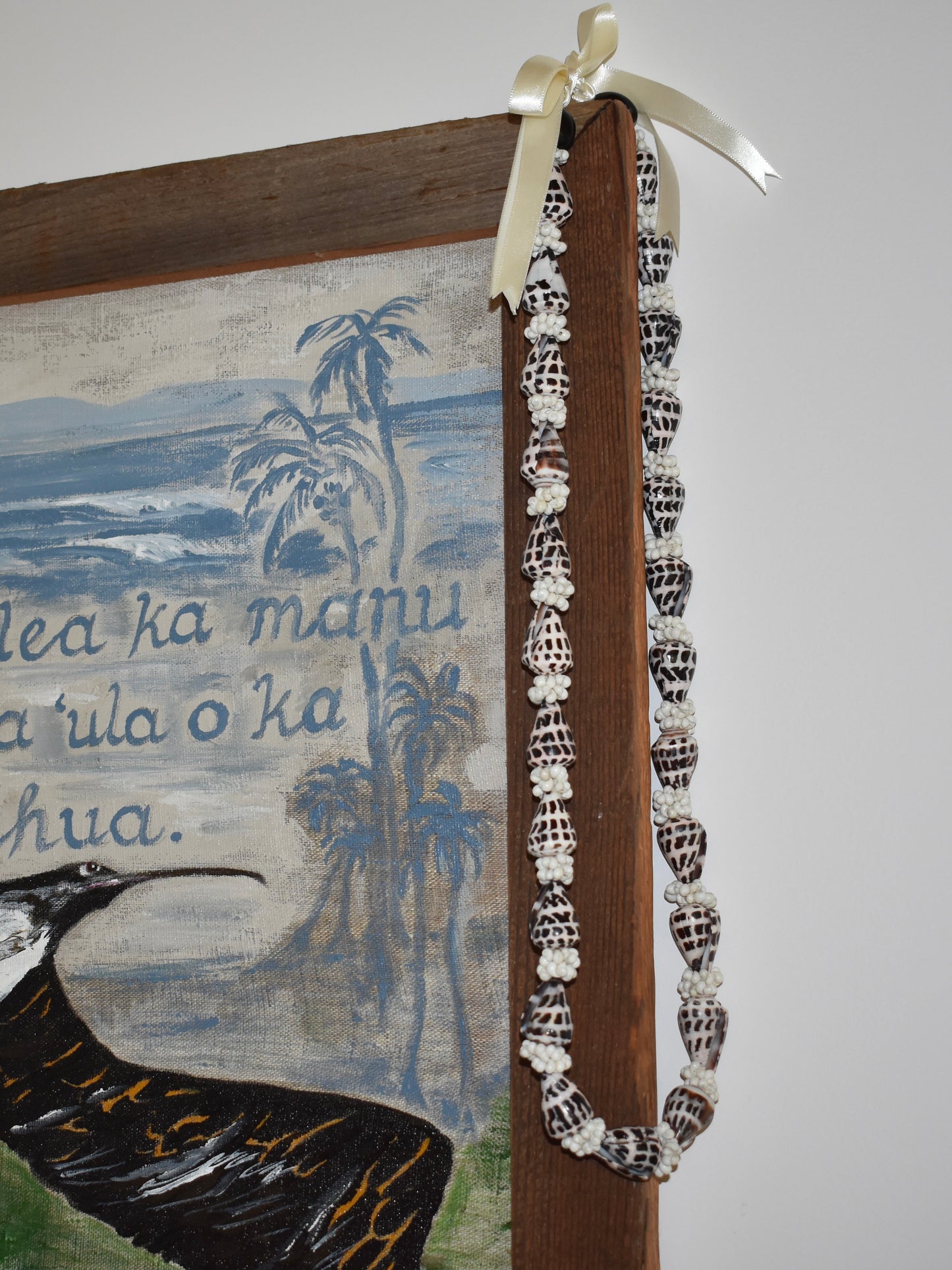 Hebrew Cone Shell + Cowrie Shell Lei