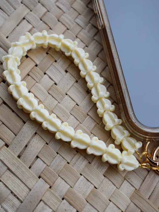 Phone Wristlet/Bag Lei - Crown Flower