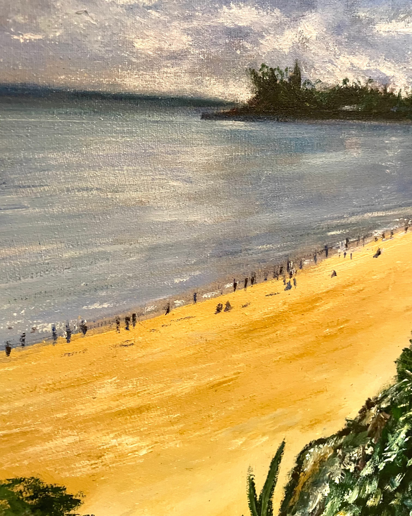 "Waimea Beach Day"  ORIGINAL Art by Keale Comstock