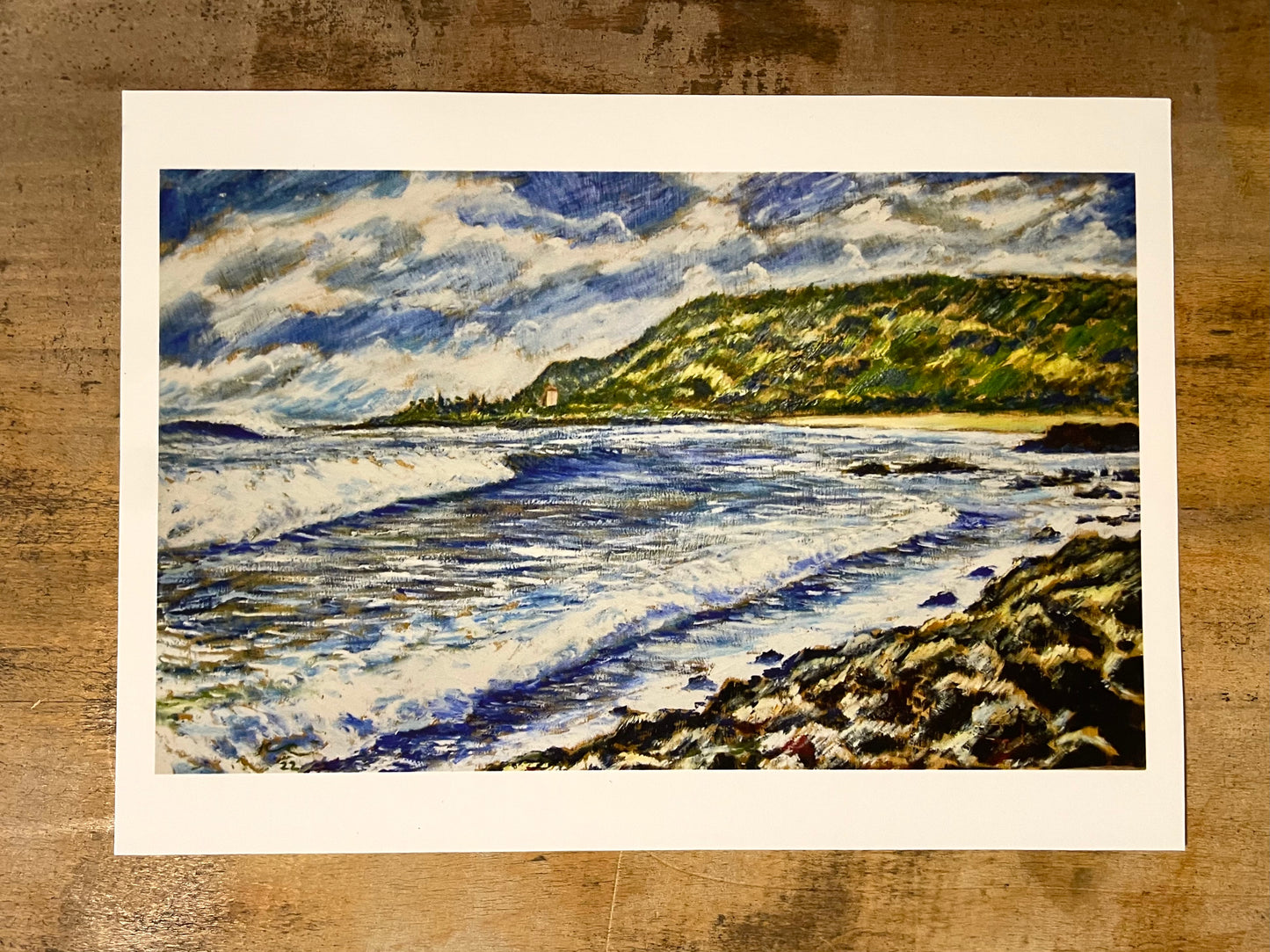 "Waimea, O'ahu" Print - Art by Keale Comstock