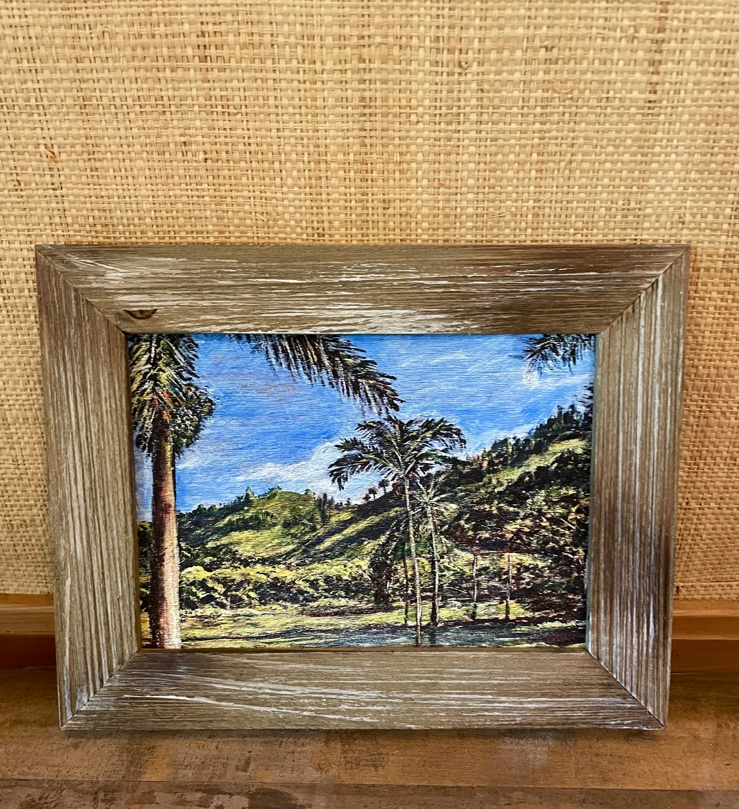"Aloha Island View" Print - Art by Keale Comstock