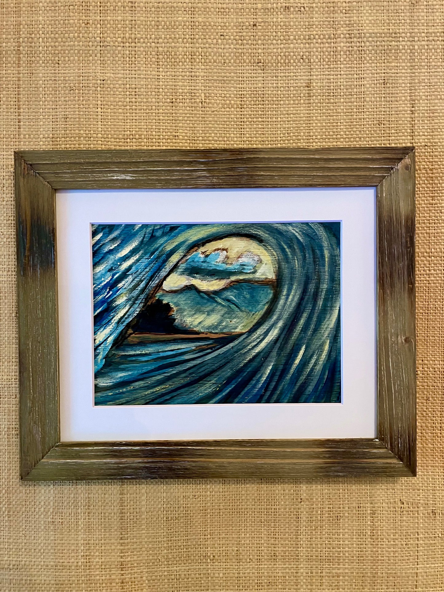 "Inside The Barrel" ORIGINAL Art by Keale Comstock