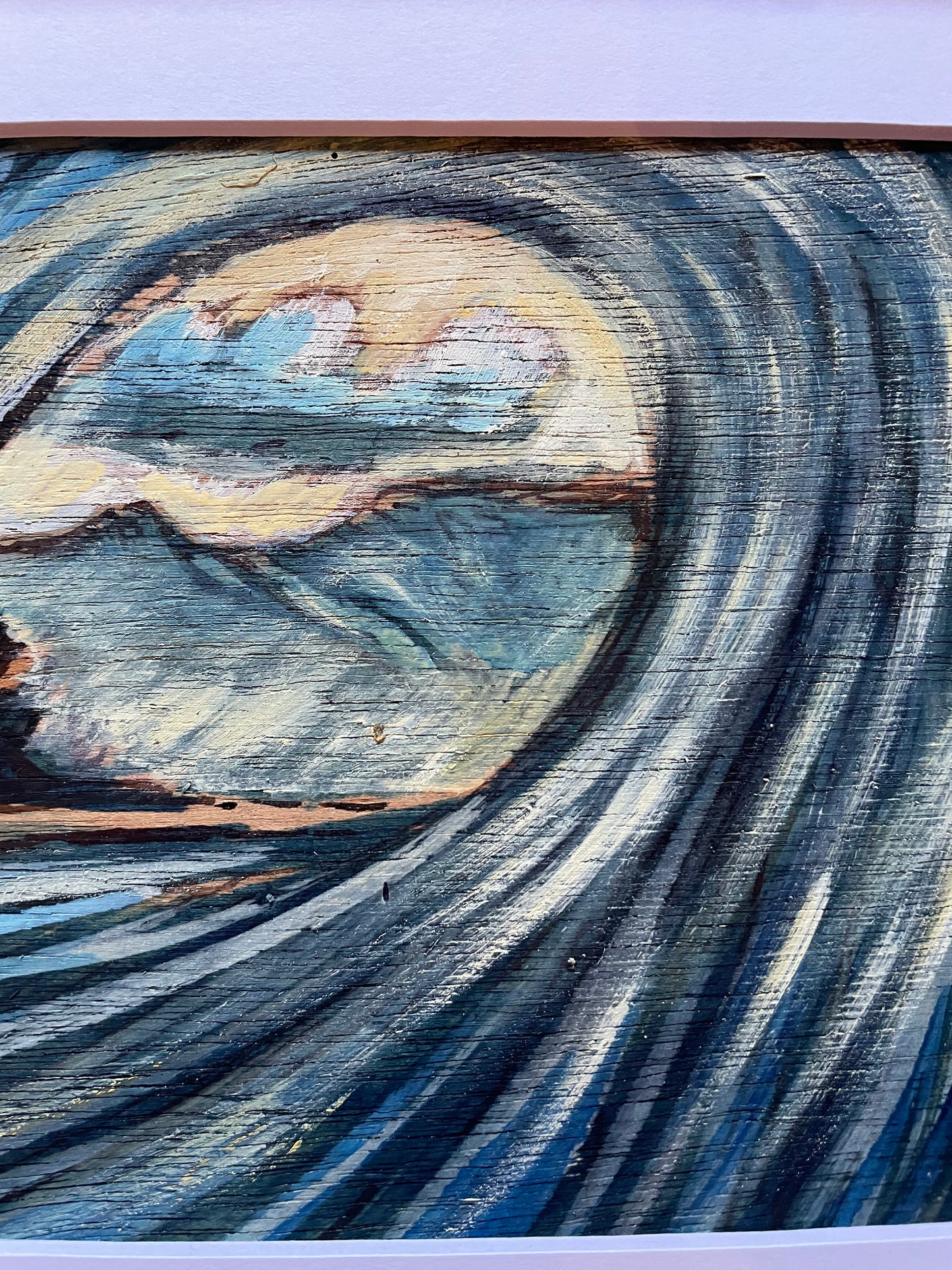 "Inside The Barrel" ORIGINAL Art by Keale Comstock