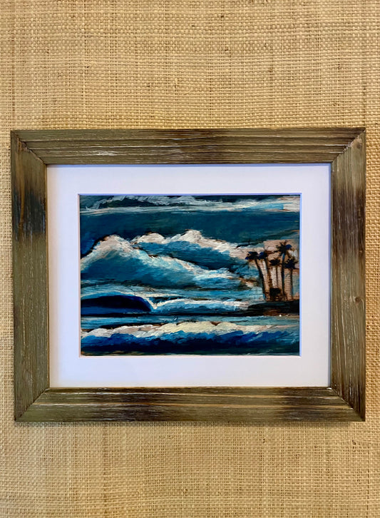 "Big Waimea" ORIGINAL Art by Keale Comstock