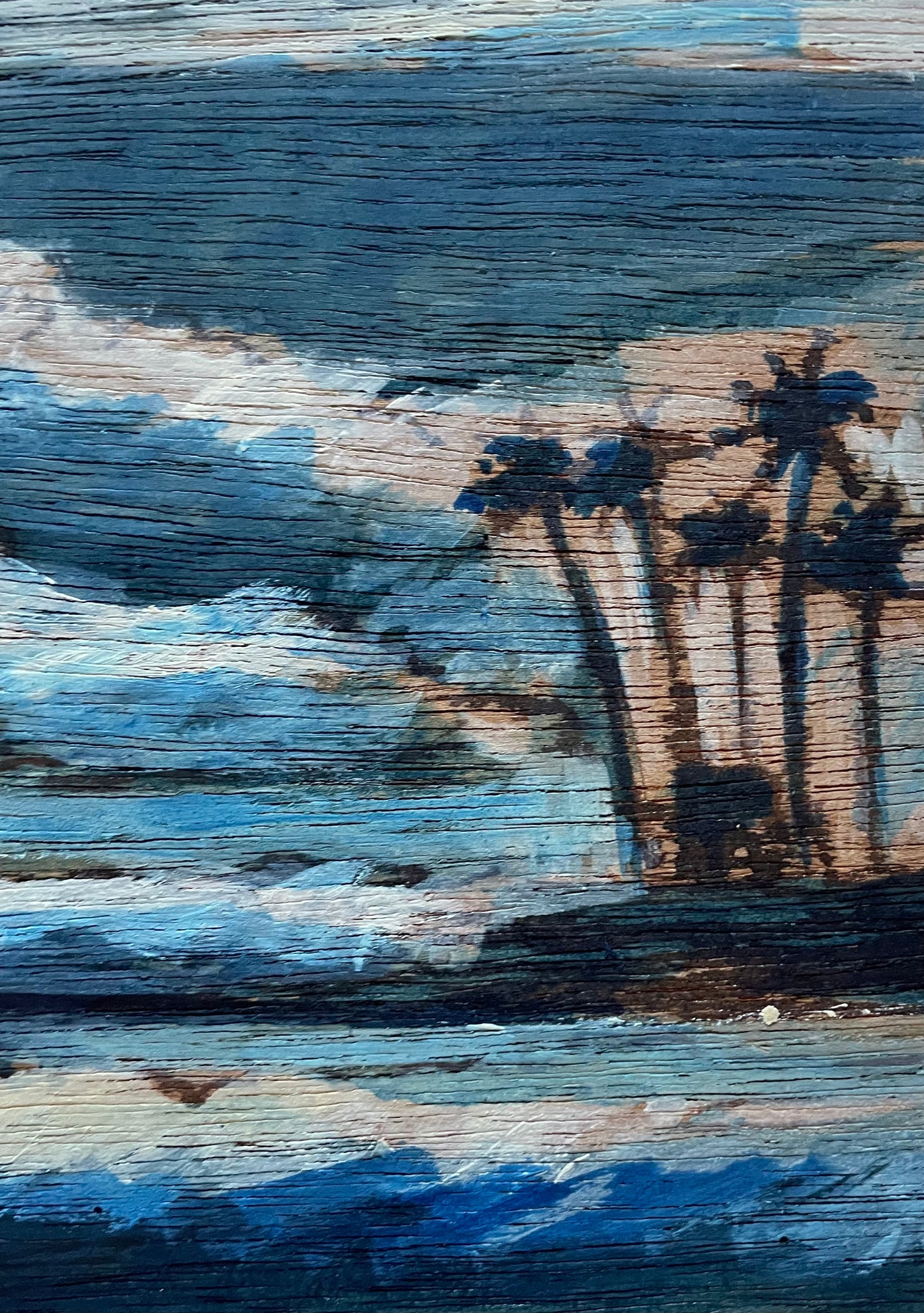 "Big Waimea" ORIGINAL Art by Keale Comstock
