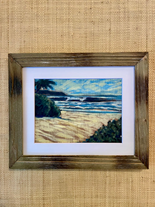 "North Shore Wave" ORIGINAL Art by Keale Comstock