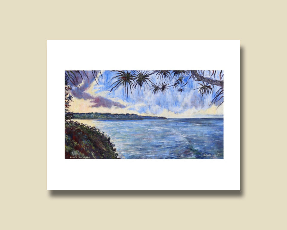 "Kohala, Big Island, Hawai'i" Print - Art by Keale Comstock