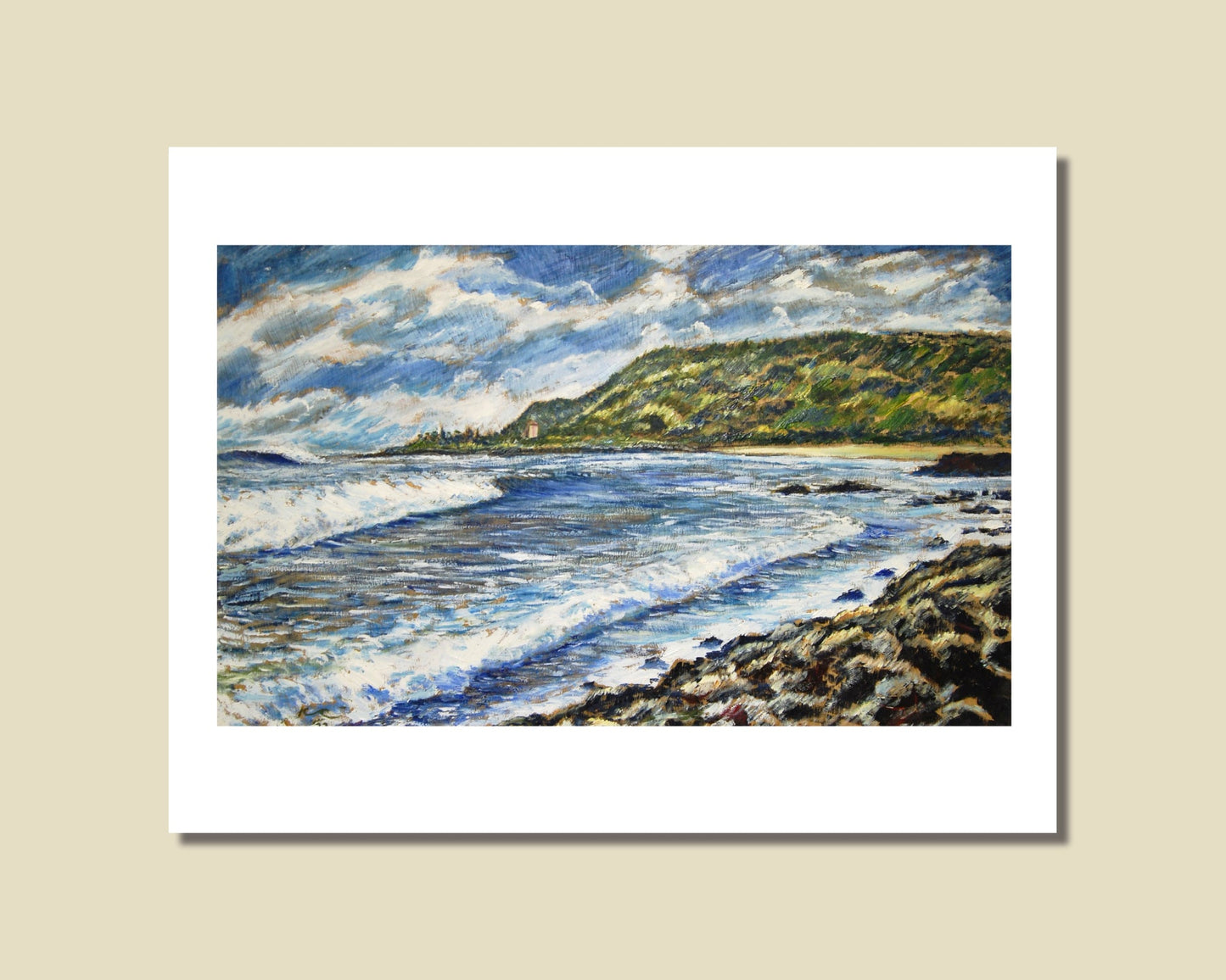 "Waimea, O'ahu" Print - Art by Keale Comstock